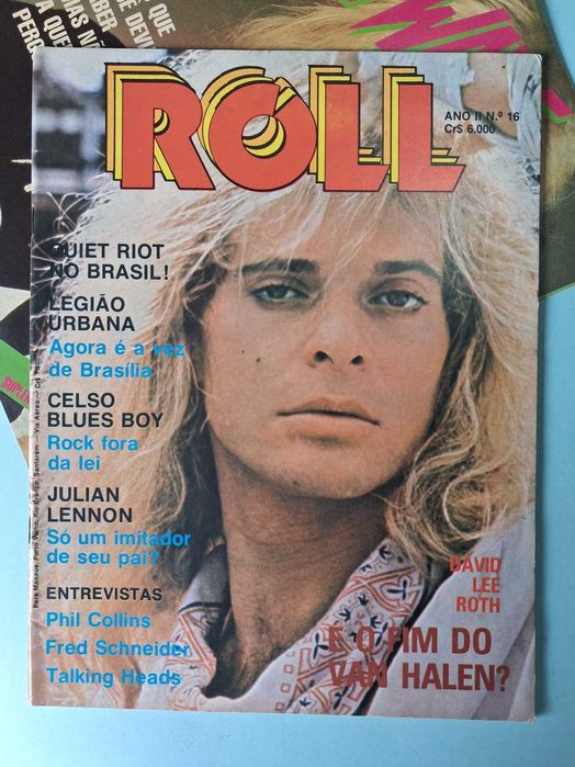 5 Revistas Anos 80/90 Elan, Choc, UltraSom, BIZZ , Roll.