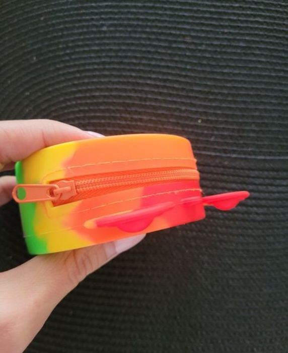 Carteira pop it colorida