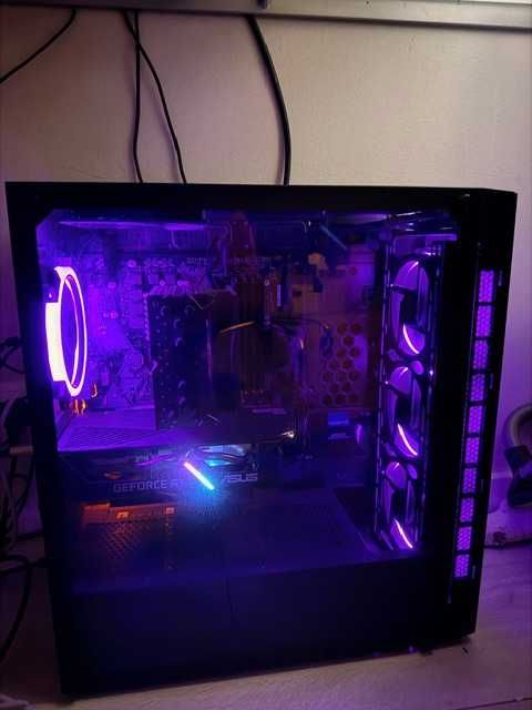 Komputer dla gracza Ryzen 5, RTX 2060 SUPER, DDR432Gb, SSD, monitor32"