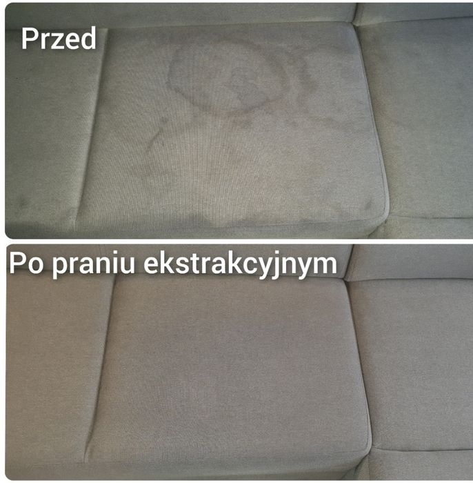 Pranie tapicerki meblowej - Suche w kilka godzin. Warszawa i okolice