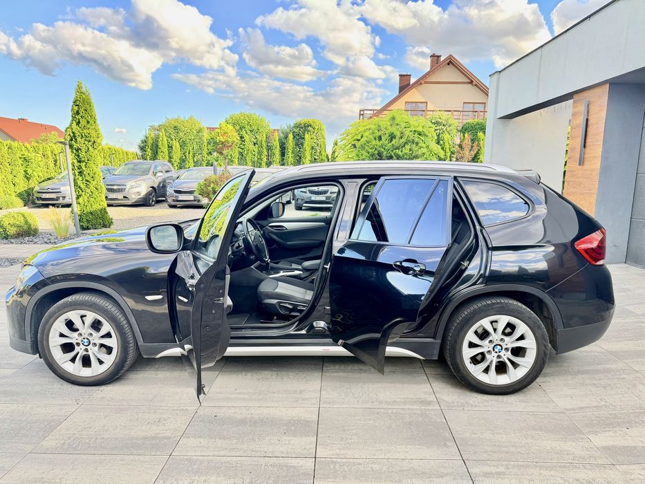 Piekne BMW X1 LIMITED 2010 1wł w PL XENON  S-drive 2.0 d manua Zamiana