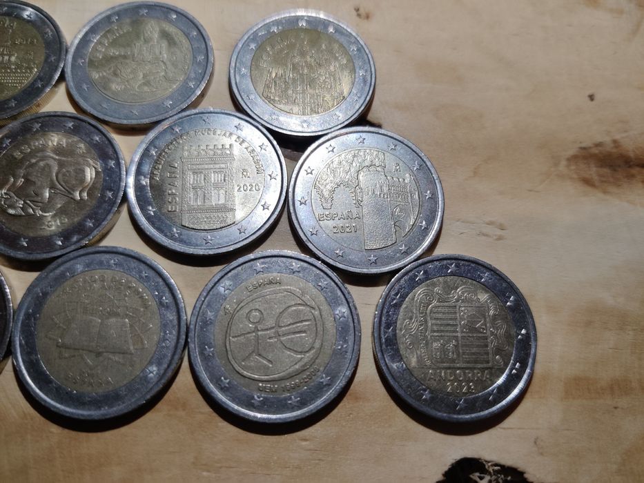 Moedas de 2€ comemorativas