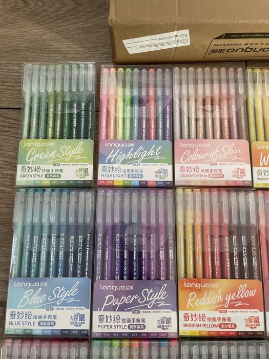 Languo nowe żelopisy plus gratis