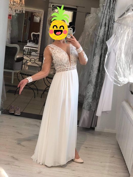 Suknia ślubna + welon Chris Visual