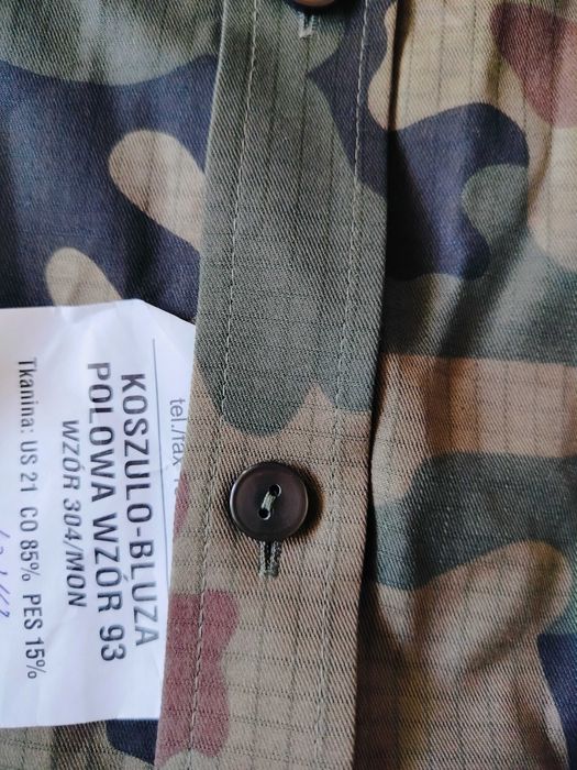Koszula MON 93 rozmiar 43/167 nowa