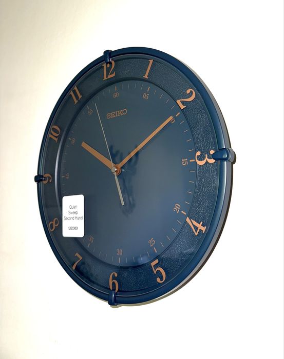 Zegar ścienny Seiko QXA805L - bateria w zestawie