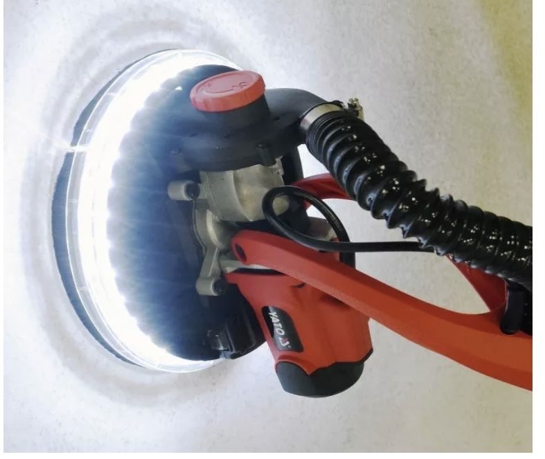 Шліфмашина (Жираф)Yato YT-82355 Led 820W з пилососом: 7 499 грн