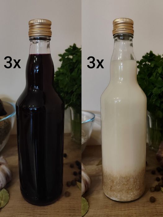 Zakwas z buraków i zakwas na żurek (6x500ml)