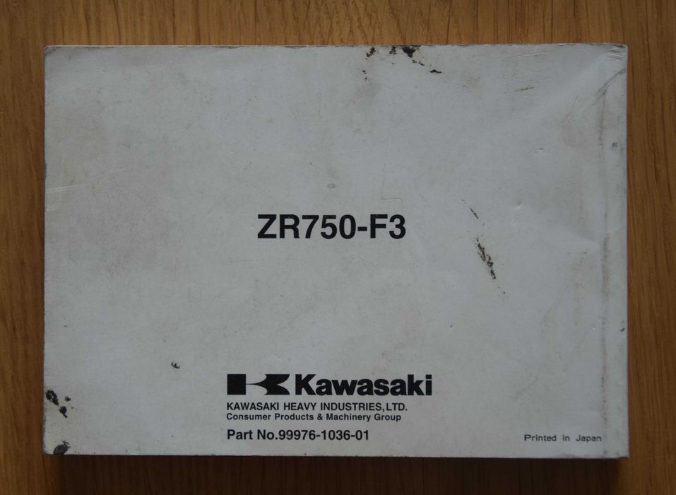 Instrukcja KAWASAKI ZR-7