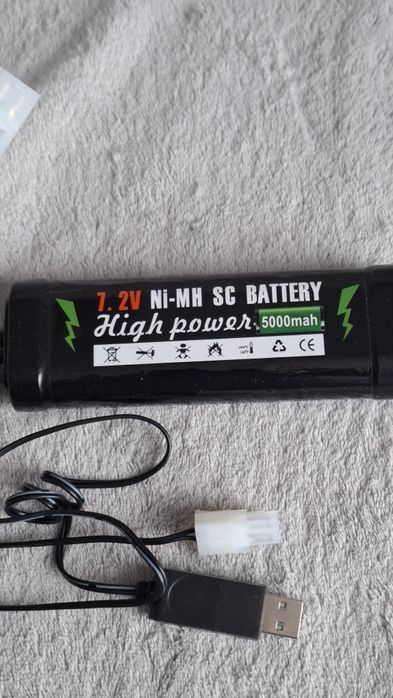 Akumulator  do ładowania samochodów  NI-MH SC 7.2V 5000mAh