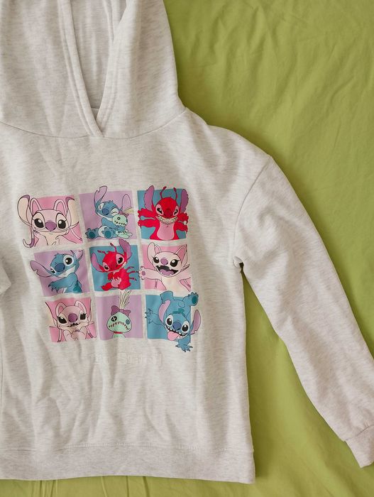 Disney StitH. Bluza damska z kapturem.
