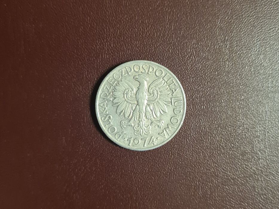 5 złotych rybak 1974