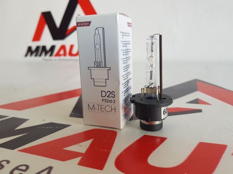Lâmpada Xenon D2S 6000k M-Tech