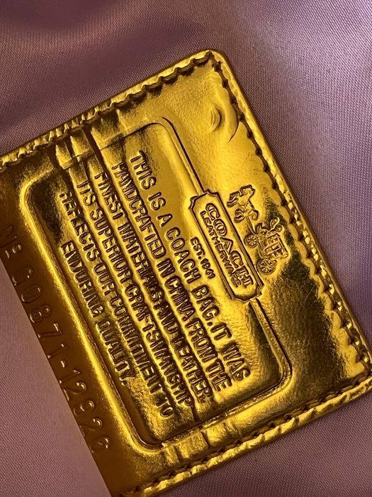 Coach Amanda Satin Foldover Clutch