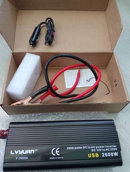 Инвертор Преобразователь с 12-220