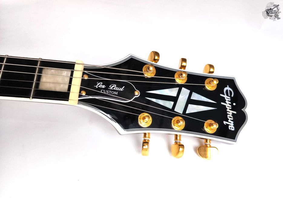 $899 Epiphone Les Paul Custom '2021 Ebony Black