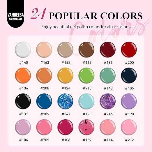 Zestaw do robienia paznokci lakierów żelowych UV VANREESA 48W