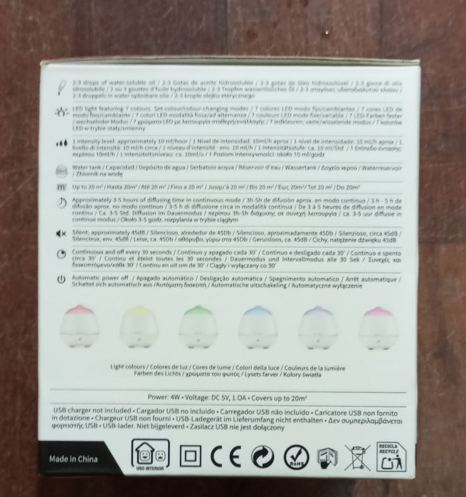 Difusor de aromas equivalenza