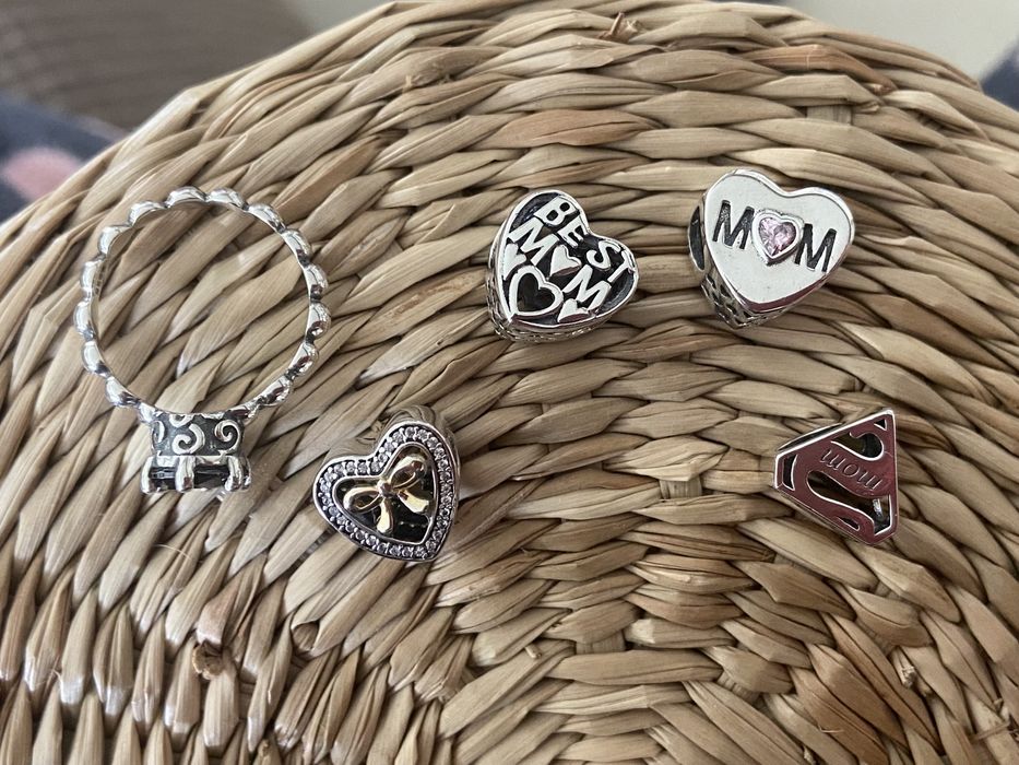 Contas prata esterlina S925 *dia da maë*