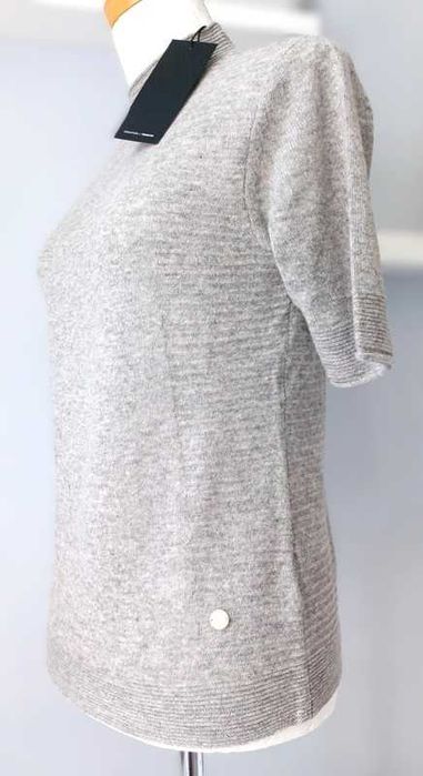 Delikatny sweterek 100 % kaszmiru Creation L rozmiar 36 - 38