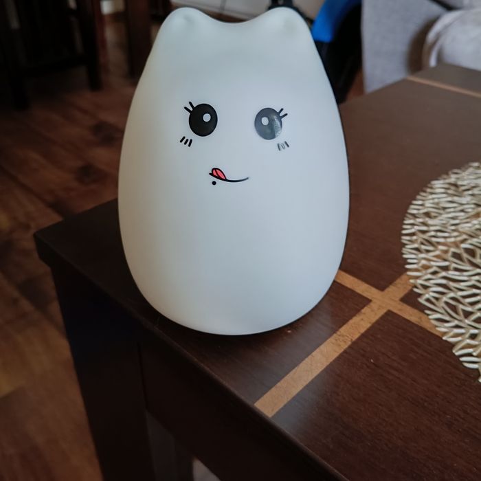 Lampka nocna kotek dla dziecka