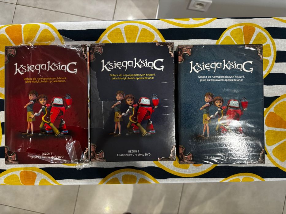Księga ksiąg sezon 1, 2, 3 płyty DVD