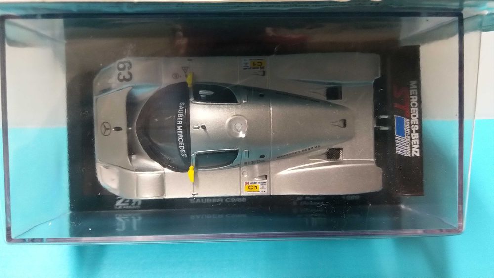 Mercedes-Sauber C9 #63: Vencedor Le Mans 1989 - Miniatura IXO esc 1/43