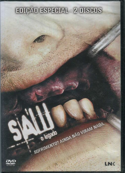 Saw III - O Legado - Ed. Especial 2 Discos - Novo/Selado