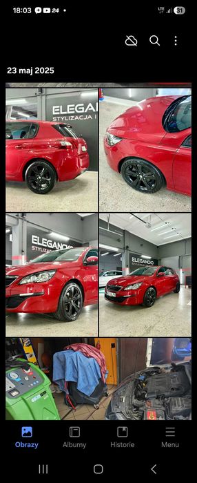 Sprzedam Pięknego i Zadbanego Peugeota 308 t9 1.6t benzyna 2014 r 137 tysiecy przebiegu Mega wygodny