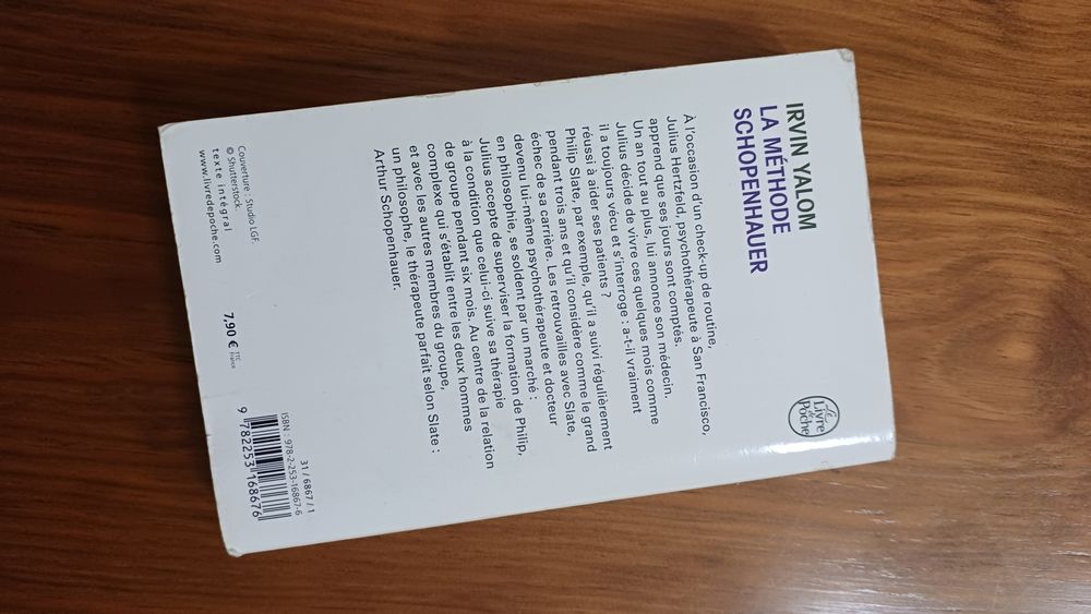 La Méthode Schopenhauer (Fr) - Irvin Yalom