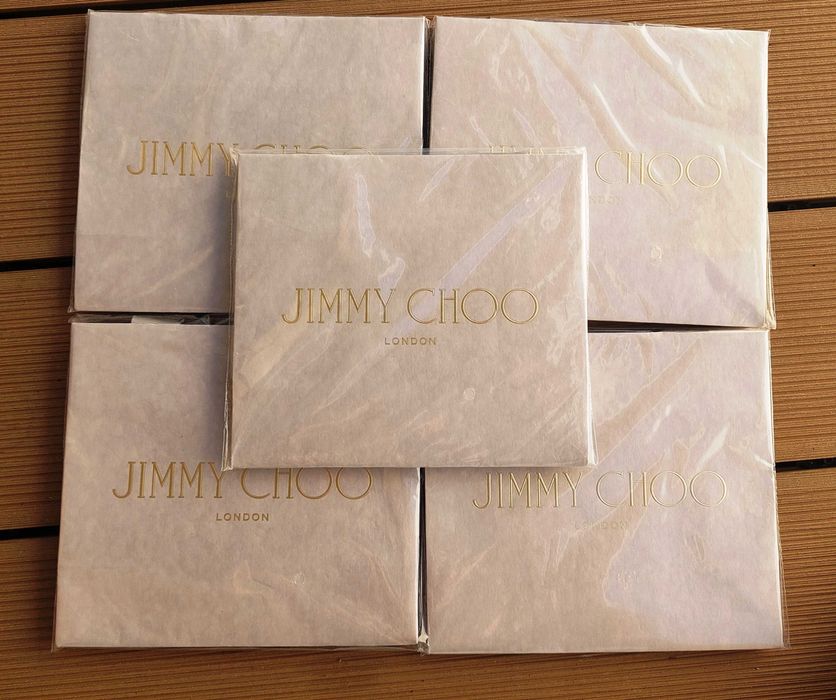Jimmy Choo 5 sztuk - Nowe Oryginalne torebki butikowe