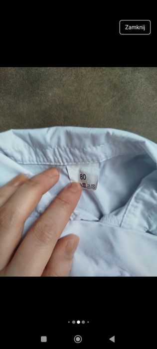 Okazja ! Strój wizytowy dla chłopca na roczek lub uroczystość rozmiar