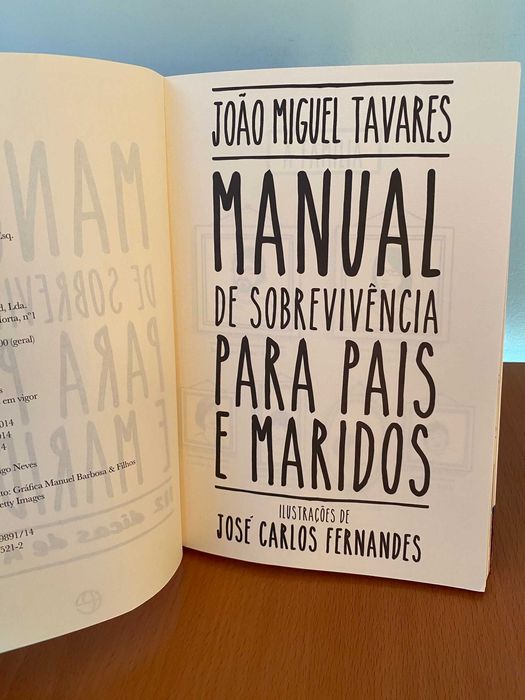 Manual de Sobrevivência Para Pais e Maridos - João Miguel Tavares