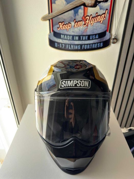 Capacete - Simpson Venom Tanto