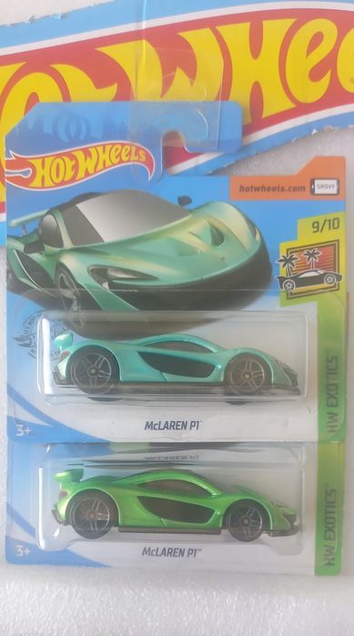 Conjunto 2 Mclaren P1 Hot Wheels