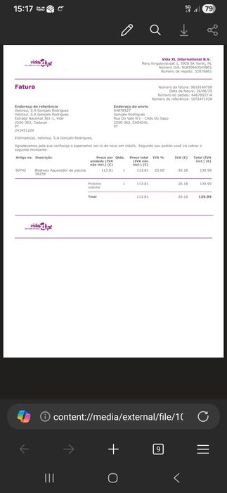 Aquecedor piscina Bestway