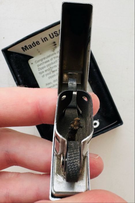 Zippo зажигалка USA + бензин