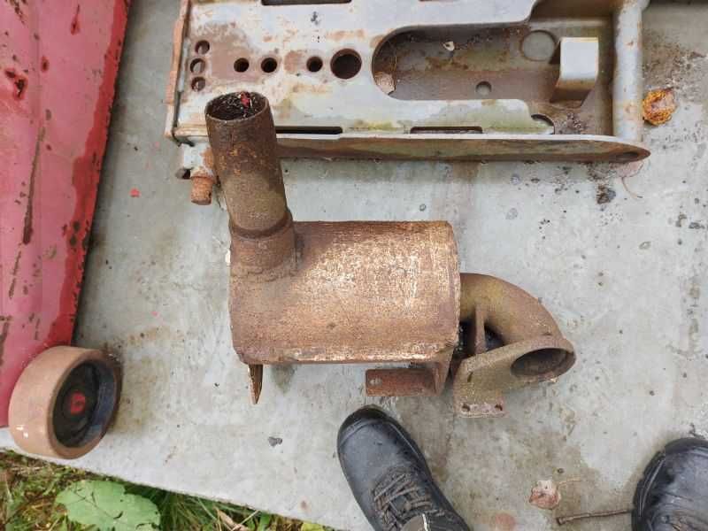 kolektor tłumik favorit fendt john deere renault ceres