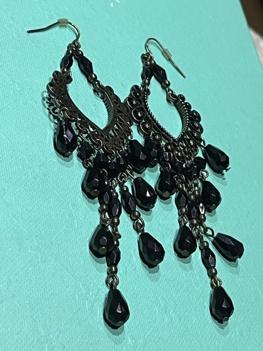 Kolczyki długie boho