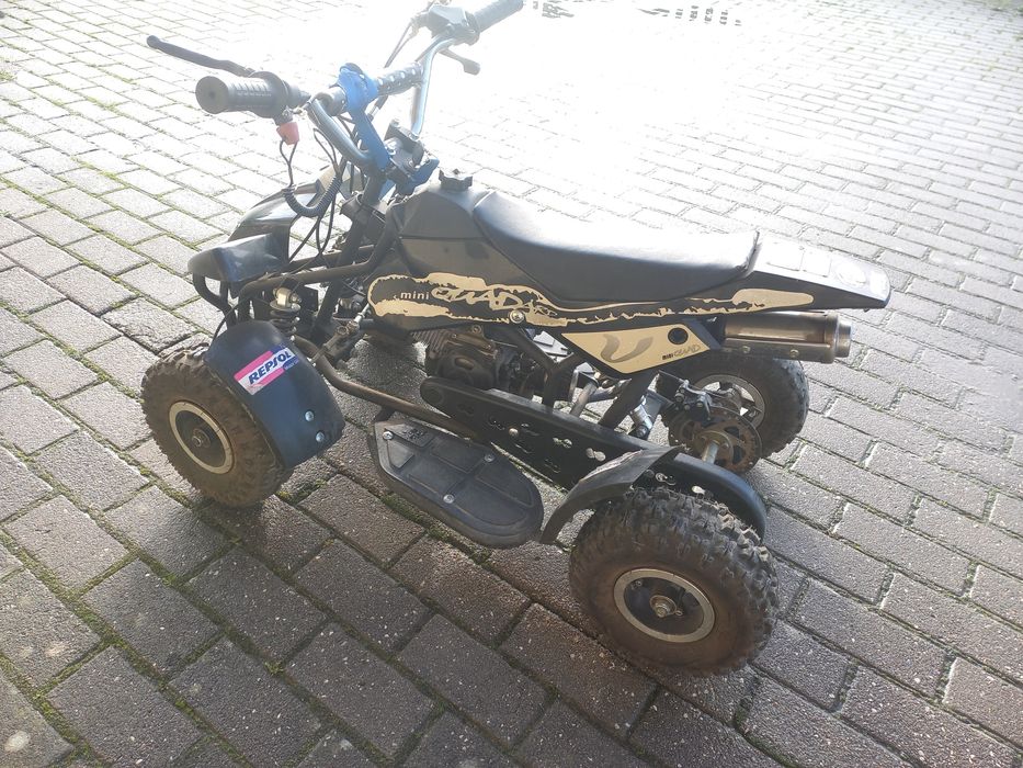 Mini Quad Infantil 49cc a Gasolina (capacete inculido)