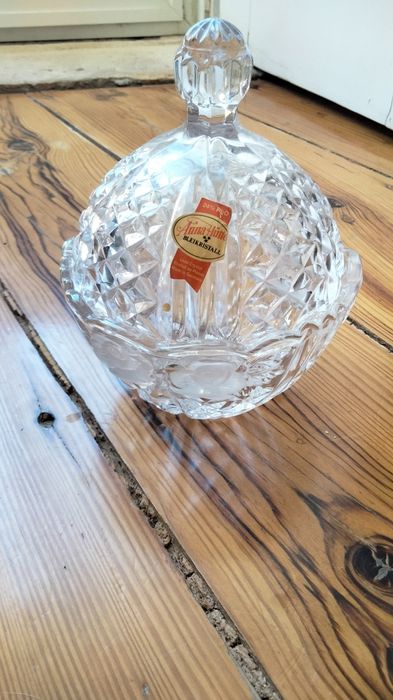 Bombonera de cristal