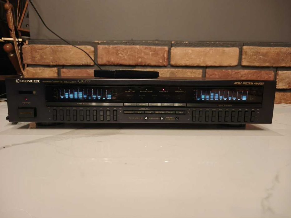 PIONEER GR-777 ! Flagowy korektor graficzny z PILOTEM ! TOP