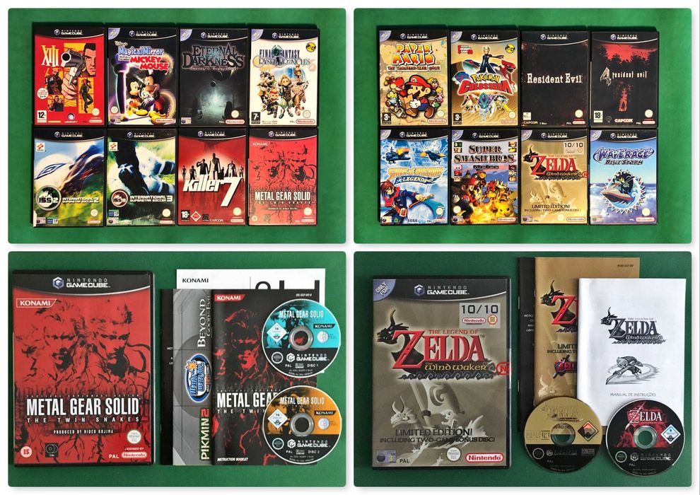 GAMECUBE [desde 8€] Darkness Disney Evil Fantasy ISS Killer Metal Mario Pokémon Smash Zelda