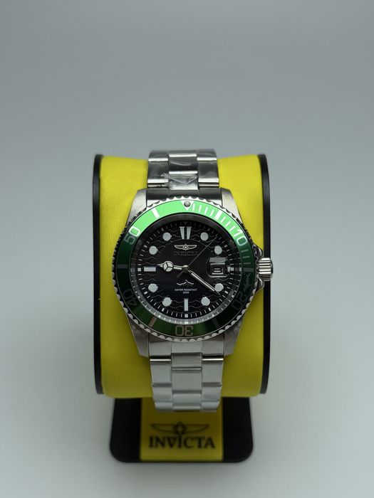 Invicta 50825, чоловічий дайверський годинник, інвікта акула