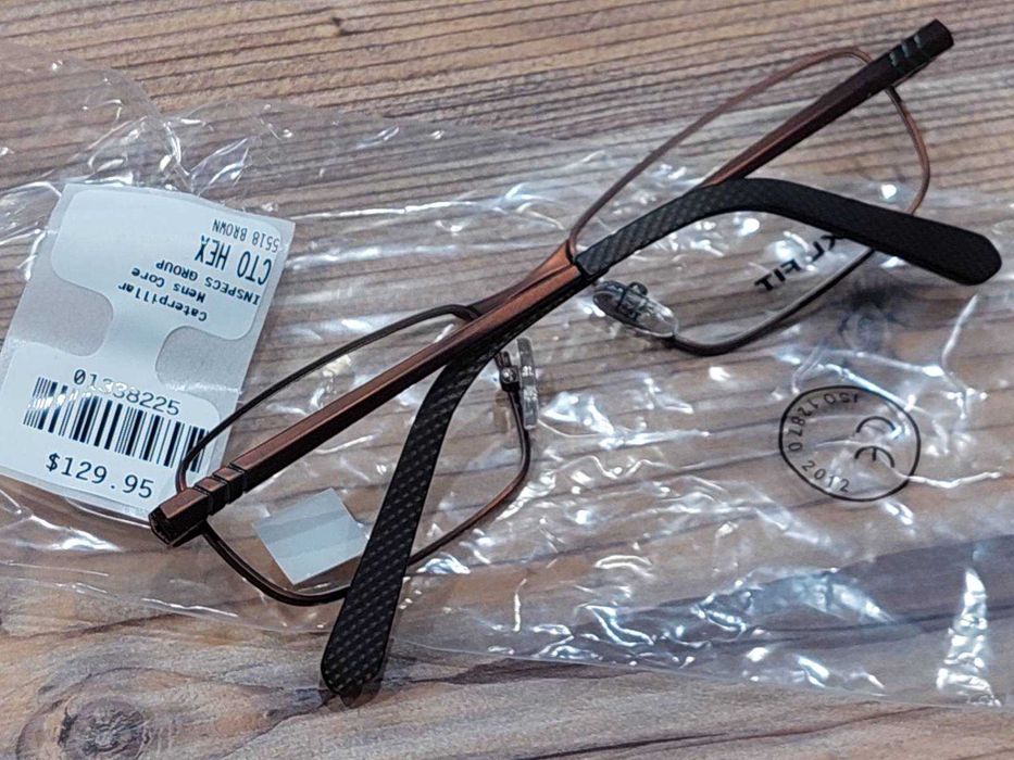 Męskie metalowe oprawki z brązu CTO HEX od Caterpillar! USA! Warszawa