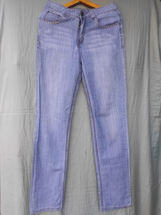 Джинсові брюки жіночі на високий зріст