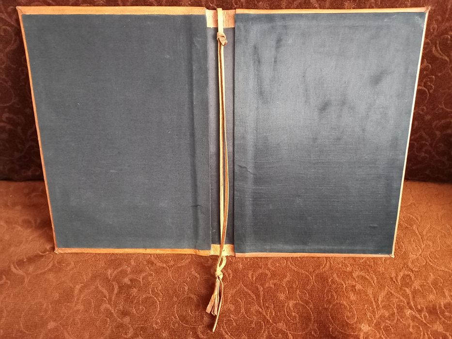 Retro aktówka z naturalnej skóry