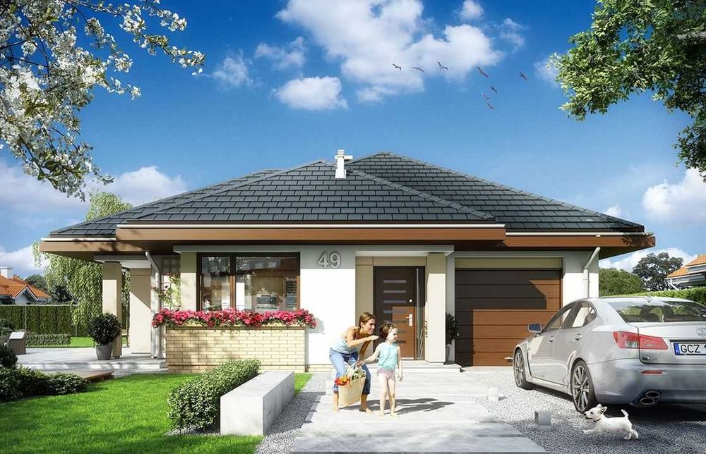 Nowy Dom w Stanie Surowym w Strzegowie REZERWACJA