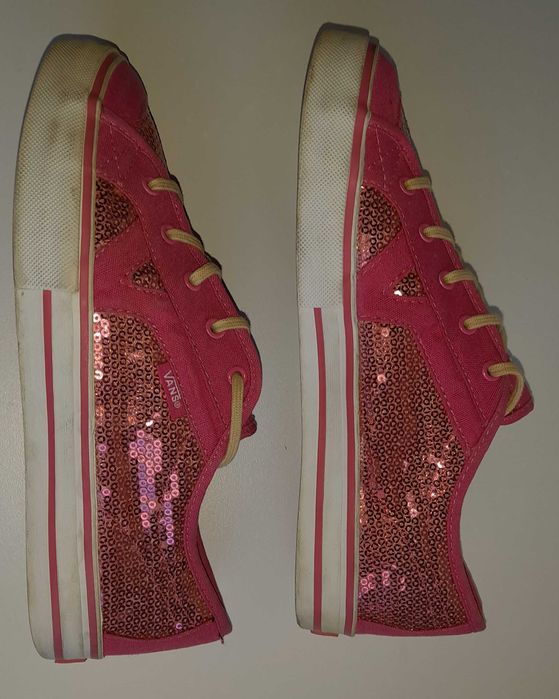 VANS - Ténis Sapatilhas marca Vans c/brilhantes - Muito Bom Estado !