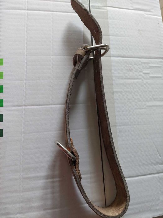 Coleira em pele NOVA